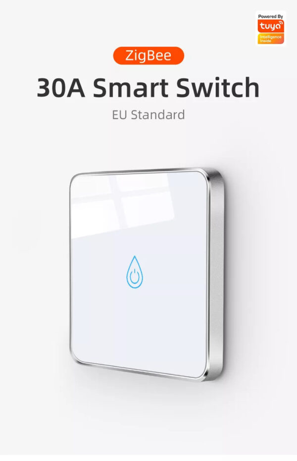 Smart 30A Switch 1gang ZigBee N+Lline EU/UK 220v smart switch - Image 8