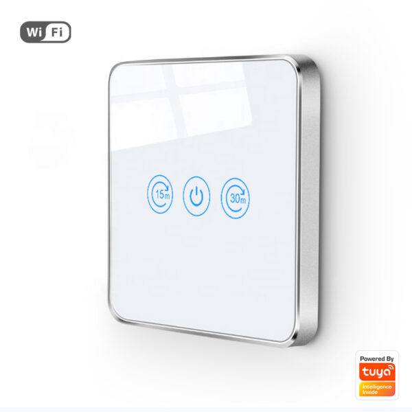 30A/4400W Smart  Switch 1gang Wi-Fi N+Lline EU/UK smart network switch - Image 6