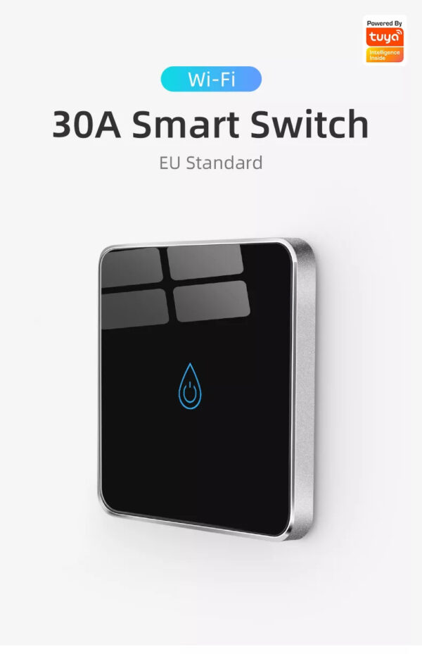 30A/4400W Smart  Switch 1gang Wi-Fi N+Lline EU/UK smart network switch - Image 21
