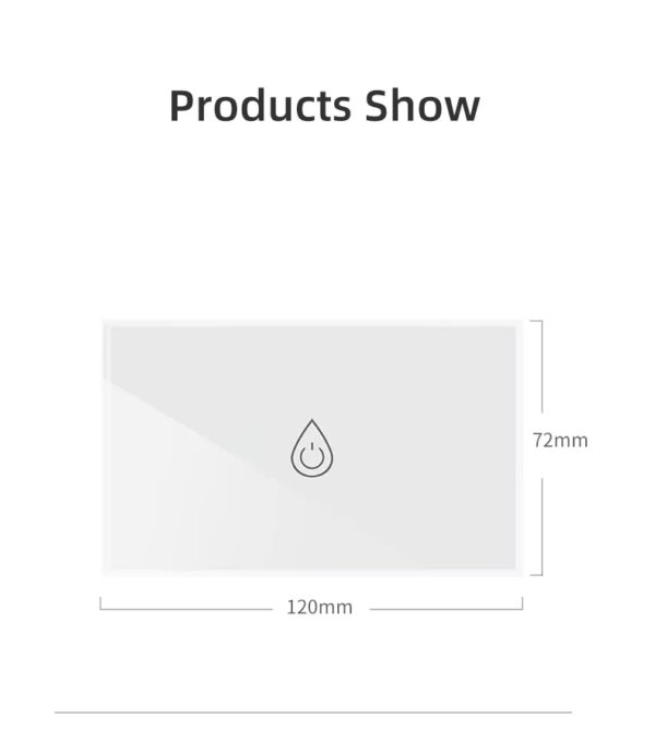 Smart Water Heater Switch 1gang Wi-Fi N+Lline US smart light switch google home - Image 15