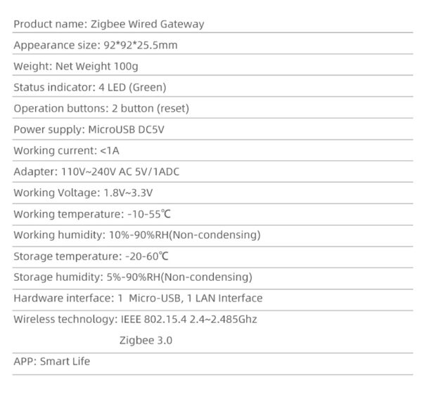 Smart ZigBee Wired Gateway - Image 15