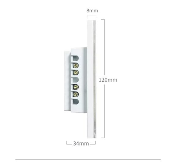 Smart Water Heater Switch 1gang Wi-Fi N+Lline US smart light switch google home - Image 16