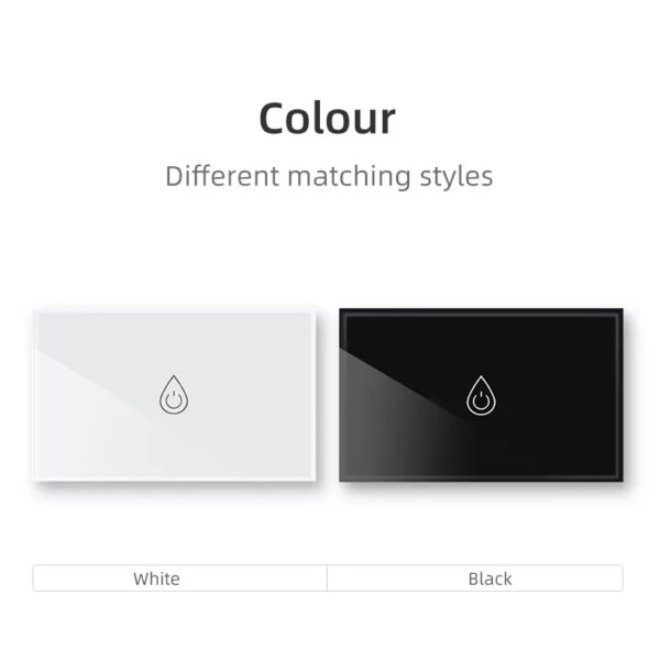 Smart Water Heater Switch 1gang Wi-Fi N+Lline US smart light switch google home - Image 7