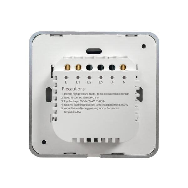 Smart Light Switch 1gang ZigBee N+Lline EU/UK alexa smart light switch - Image 19