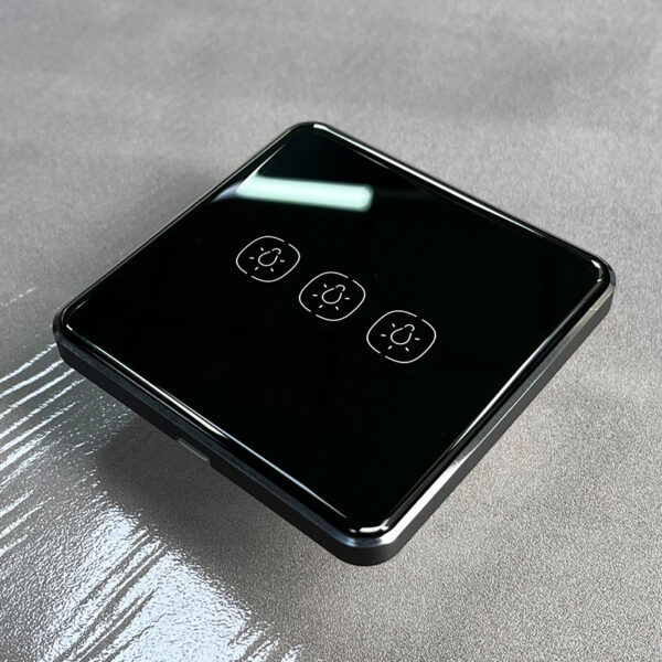 Smart Light Switch 3 gang ZigBee N+L line EU/UK smart light switch google home - Image 5