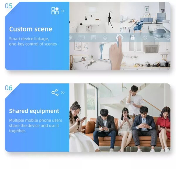 Smart Light Switch 3 gang WiFi N+Lline & L line EU/UK google home smart light switch - Image 11