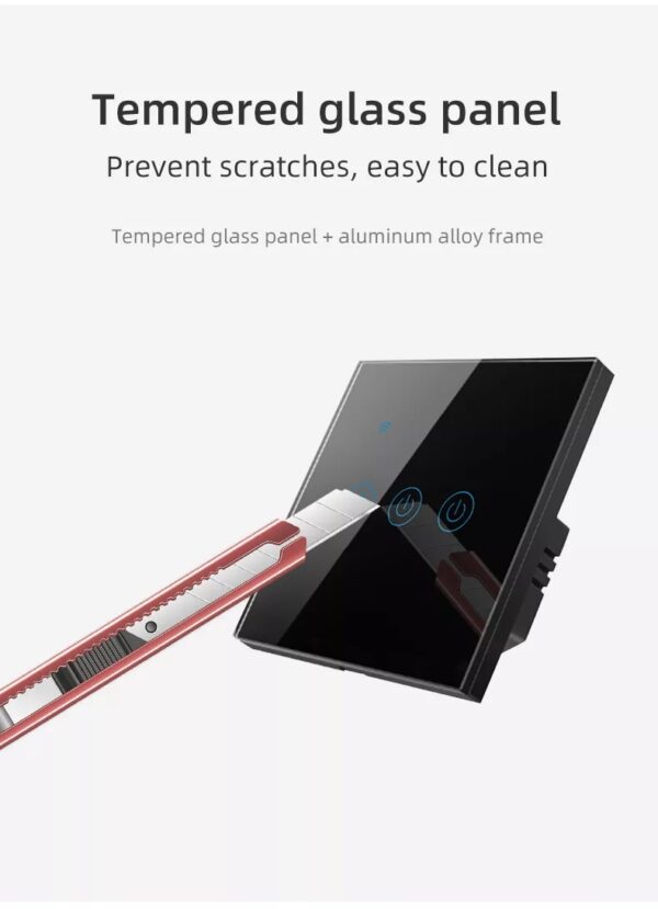Smart Light Switch 4 gang WiFi N+Lline & L line EU/UK smart network switch - Image 13