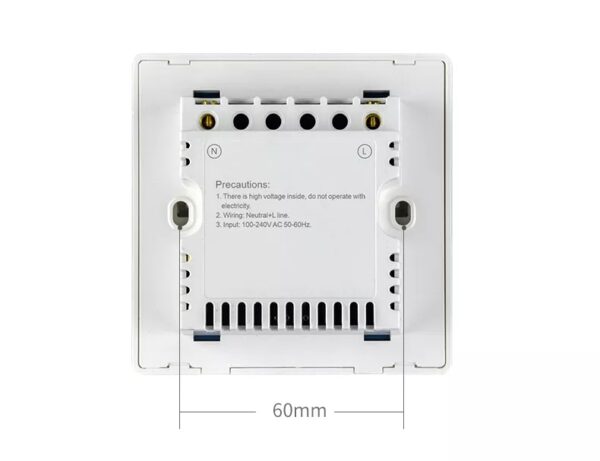 Smart Scene Switch 3gang Wi-Fi N+Lline EU smart switch alexa - Image 14