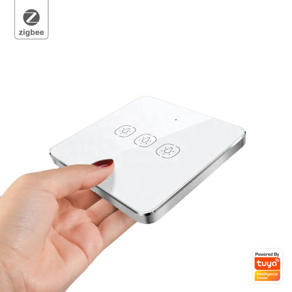 Wireless Scene Switch 3gang ZigBee Battery Switch smart network switch