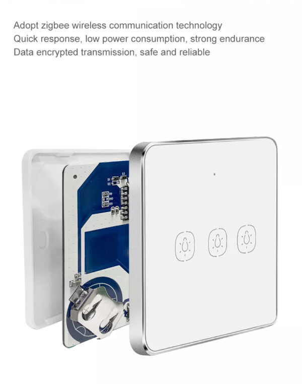 Wireless Scene Switch 3gang ZigBee Battery Switch smart network switch - Image 16