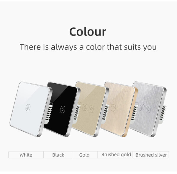 Smart Light Switch 2gang ZigBee N+Lline EU/UK google home smart light switch - Image 19
