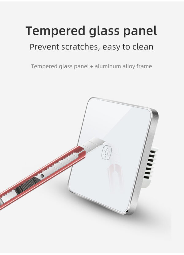 Smart Light Switch 2gang ZigBee N+Lline EU/UK google home smart light switch - Image 13