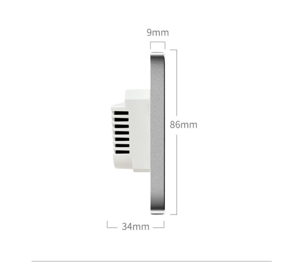 Smart Light Switch 2gang ZigBee N+Lline EU/UK google home smart light switch - Image 28