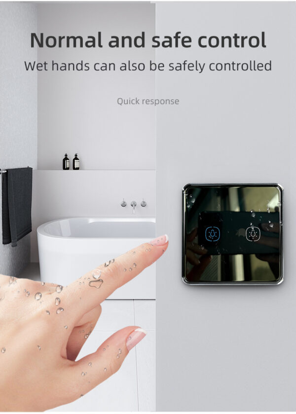 Smart Light Switch 4 gang ZigBee N+L line EU/UK 4 gang smart switch - Image 11