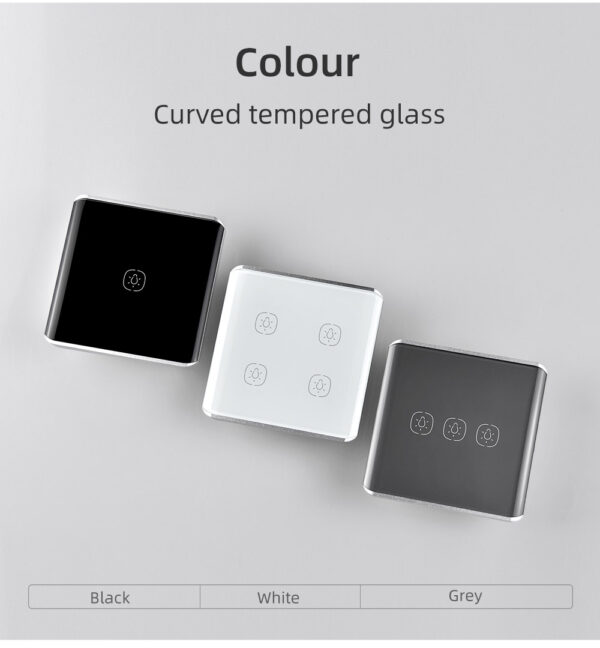 Smart Light Switch 1gang ZigBee N+Lline EU/UK alexa smart light switch - Image 21