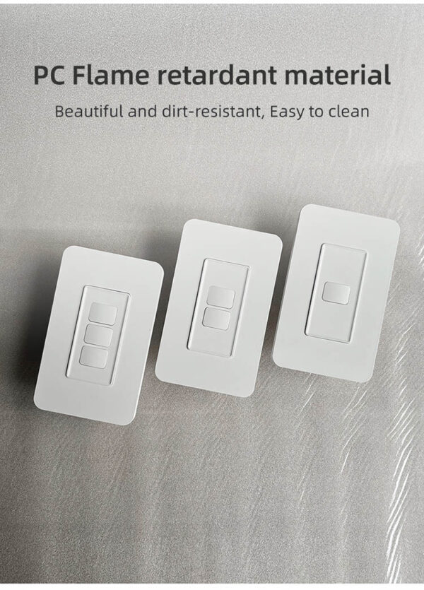 Smart Light Switch 2gang No neutral ZigBee N+L line & L line US alexa smart switch - Image 16