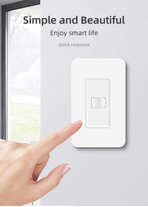 Smart Light Switch 3gang No neutral ZigBee N+L line & L line US smart switch alexa - Image 15