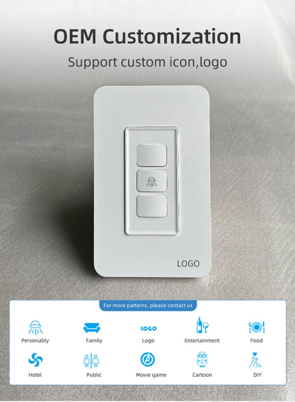 Smart Light Switch 3gang No neutral ZigBee N+L line & L line US smart switch alexa - Image 17