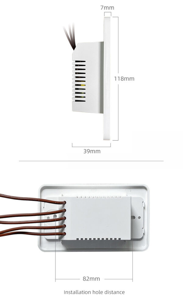 Smart Light Switch 3gang No neutral ZigBee N+L line & L line US smart switch alexa - Image 19
