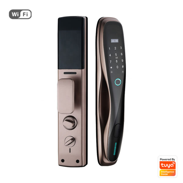 Smart Wi-Fi Wooden door lock