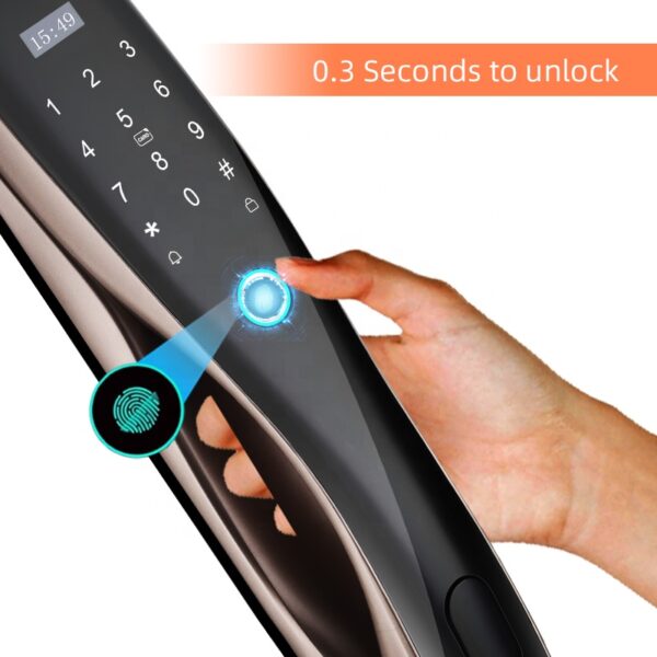 Smart Wi-Fi Wooden door lock - Image 4