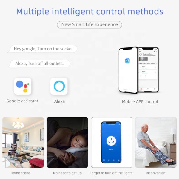 Smart Wall Socket 10A Wi-Fi N+Lline US - Image 5