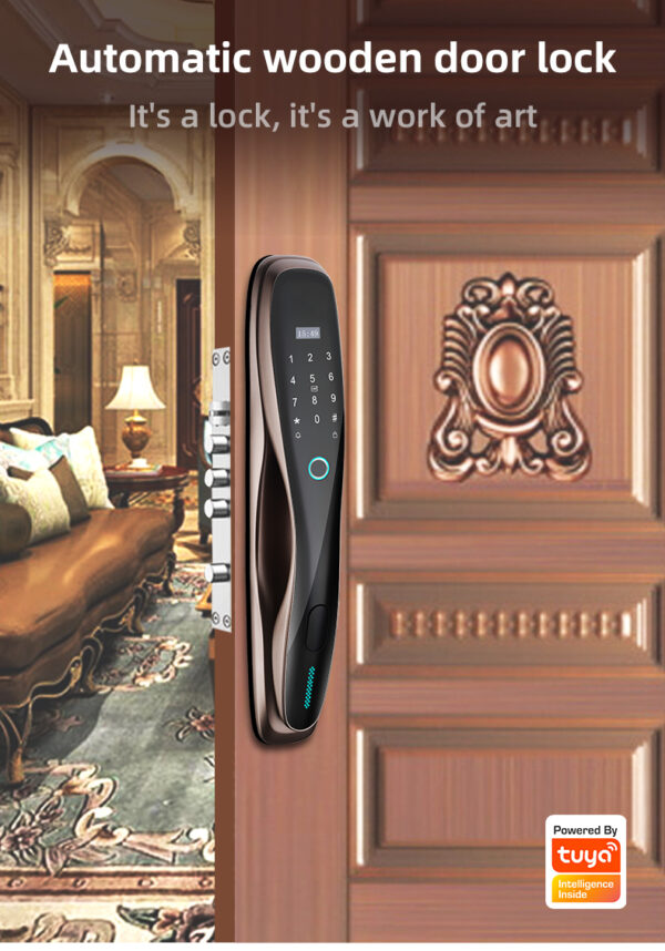 Smart Wi-Fi Wooden door lock - Image 7