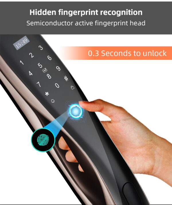 Smart Wi-Fi Wooden door lock - Image 10