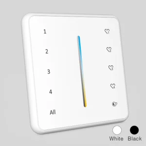 <b>PR01 </b><br />4-Zone CCT Panel Remote (2.4G)
